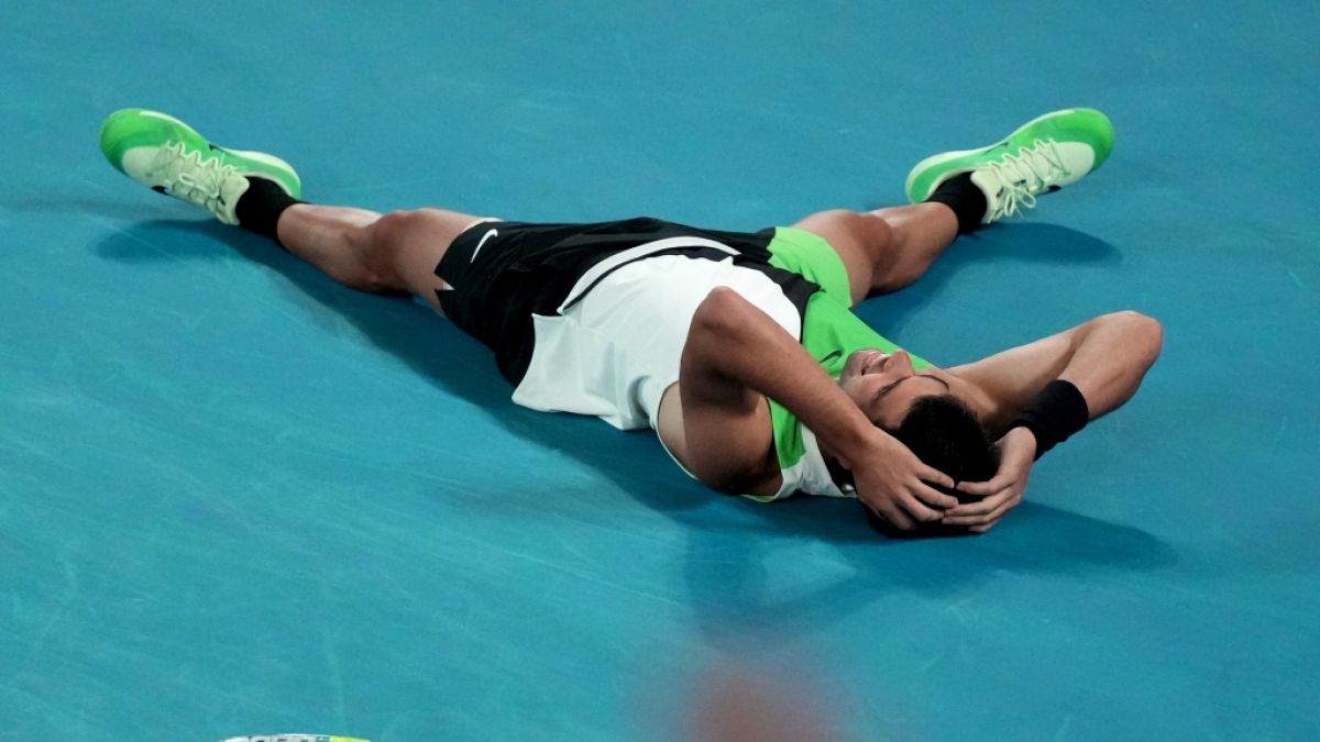 Carlos Alcaraz hat das Finale der Australian Open gewonnen. (Foto)