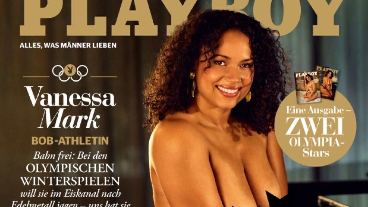 Vanessa Mark ziert das M&auml;rz-Cover vom "Playboy". (Foto)