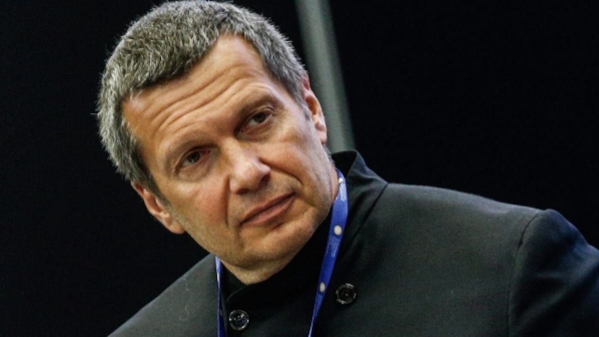 Sobald die Sprache auf den Ukraine-Krieg oder die Nato kommt, kennt Wladimir Putins Chef-Propagandist Wladimir Solowjow kein Halten mehr. (Foto)