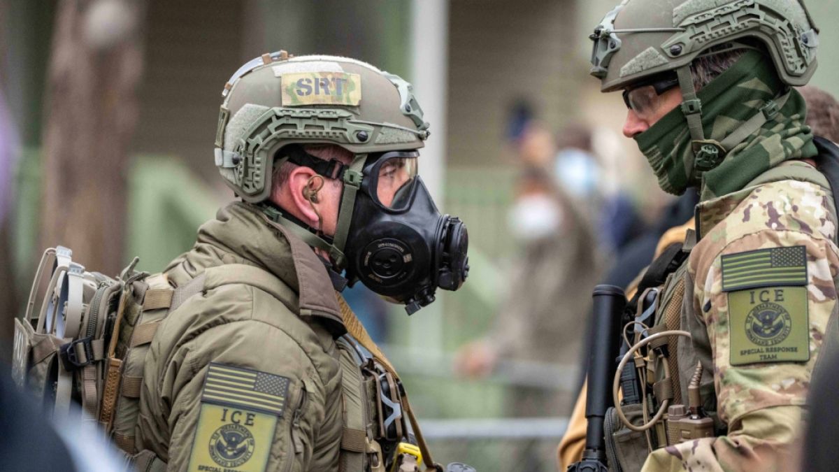 Beamte der US-Einwanderungsbeh&ouml;rde ICE sto&szlig;en in Minnesota auf immer heftigeren Widerstand aus der Bev&ouml;lkerung. (Foto)