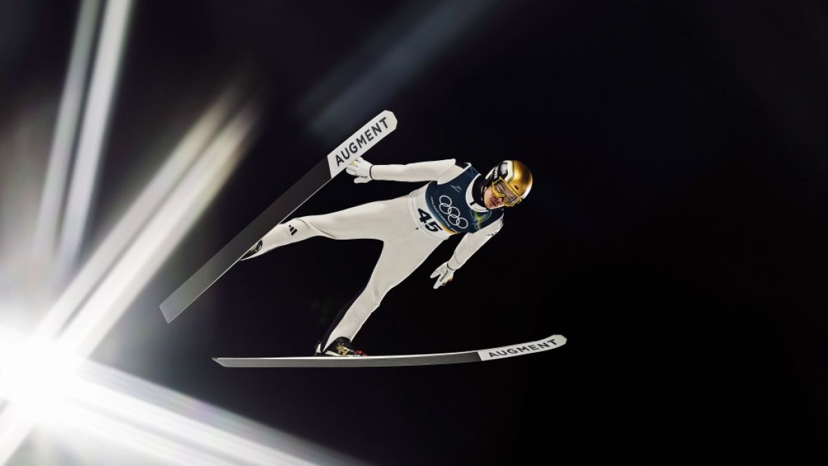 Der deutsche Skispringer Philipp Raimund holte im Super-Team-Wettbewerb bei Olympia keine weitere Medaille. (Foto)