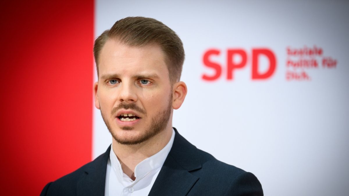 SPD-Generalsekret&auml;r Tim Kl&uuml;ssendorf blamierte sich bei "Markus Lanz". (Foto)