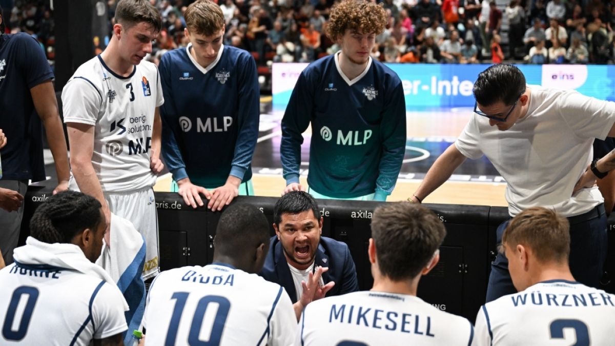 Teambesprechung der MLP Academics Heidelberg (Archivbild). (Foto)