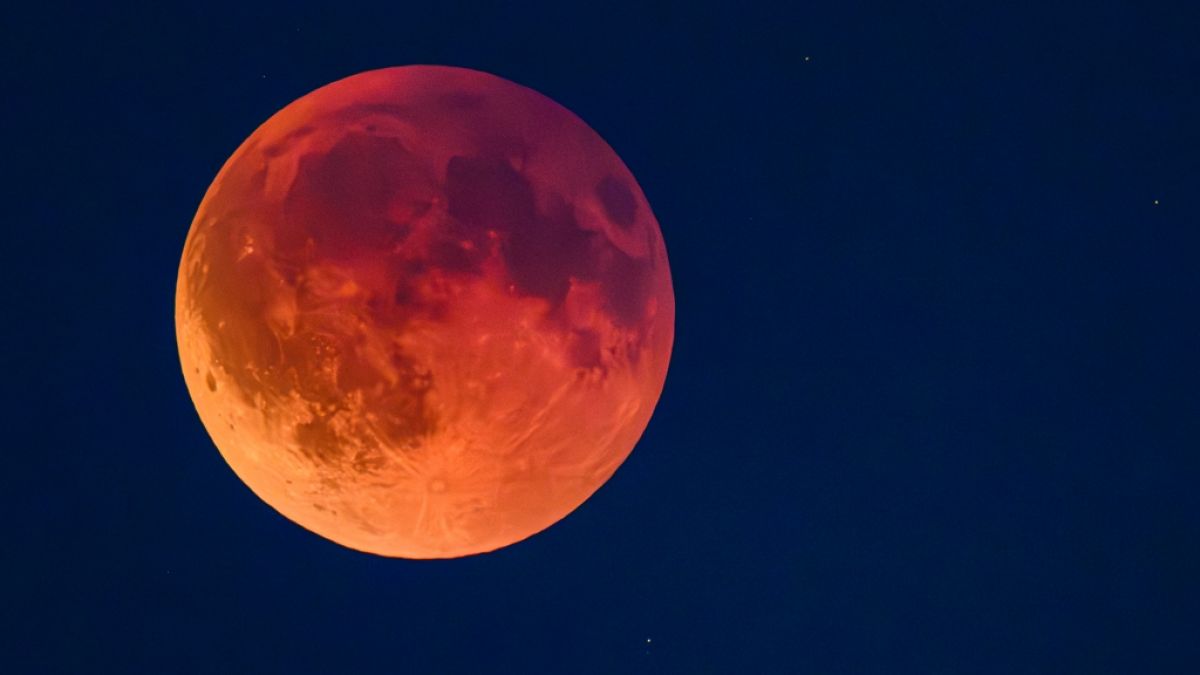 Am 3. M&auml;rz 2026 fand eine totale Mondfinsternis statt. (Foto)