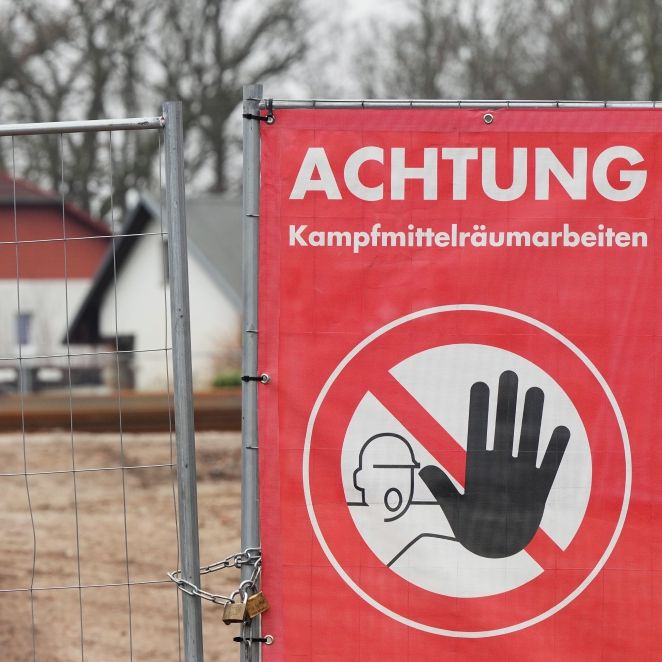 Fund Weltkriegsbombe unter Kontrolle - Das meldet die Leitstelle