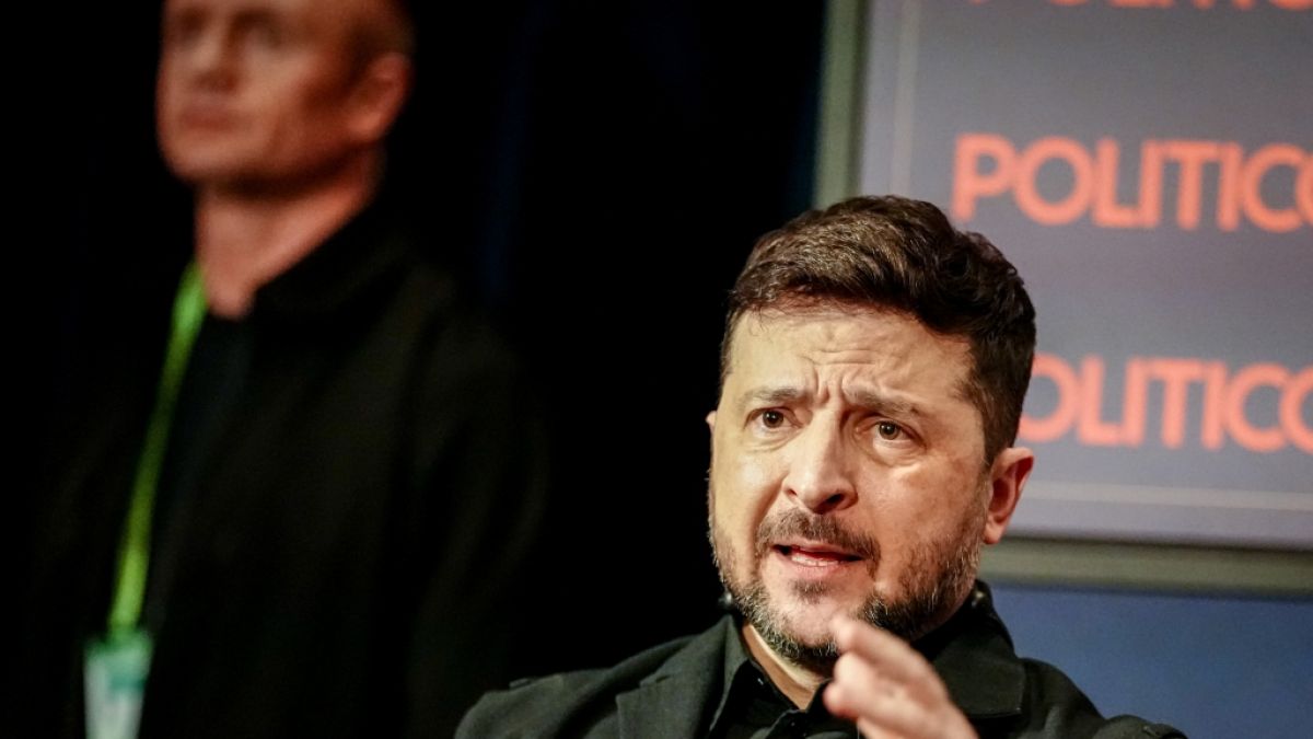 Der ukrainische Pr&auml;sident Wolodymyr Selenskyj sieht Putin in einer "schwierigen Lage". (Foto)