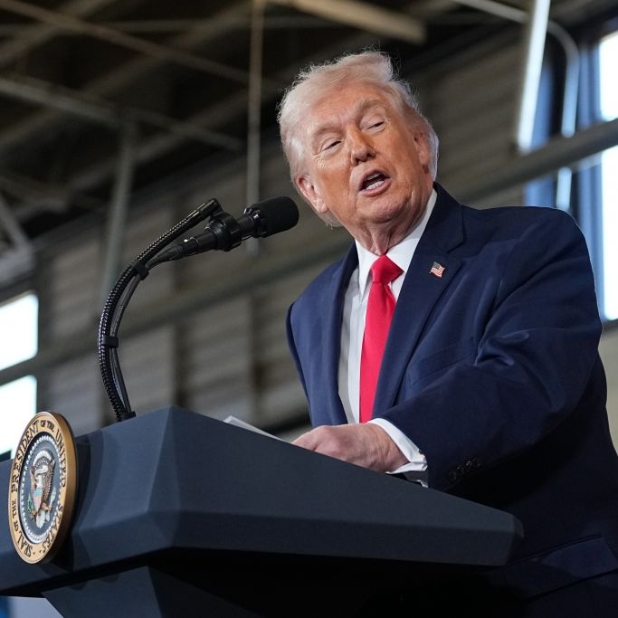 Er preist Melania als großen Filmstar an - und erntet Spott im Netz