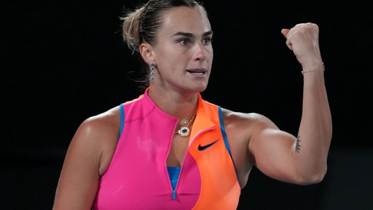 Aryna Sabalenka (Belarus) ballt die Faust, am 31.01.2026. (Symbolbild) (Foto)
