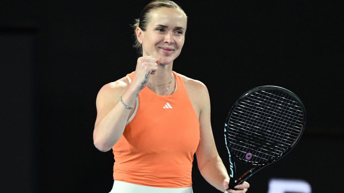 Elina Switolina ballt die Faust, am 27.01.2026. (Symbolbild) (Foto)