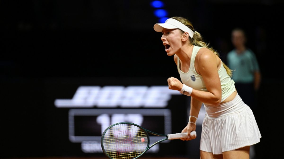 Ekaterina Alexandrova ballt die Faust, am 20.04.2025. (Symbolbild) (Foto)