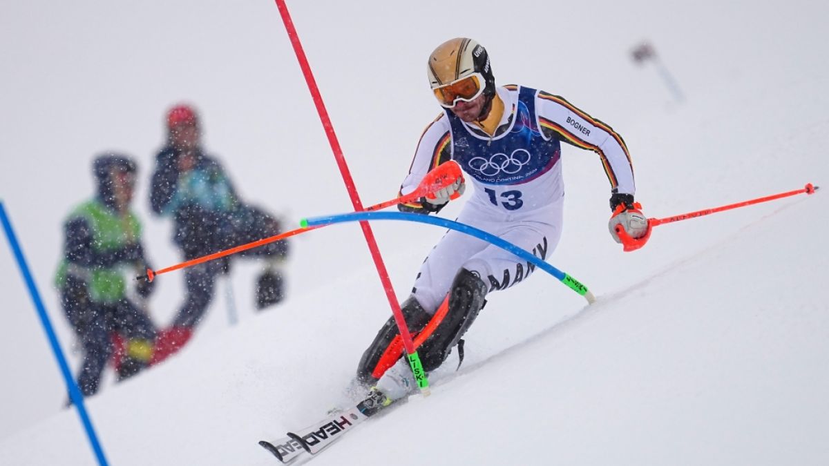 Linus Stra&szlig;er fuhr im Olympia-Slalom nicht unter die Top 3 und bleibt damit ohne Medaille bei den Winterspielen in Mailand und Cortina d'Ampezzo. (Foto)