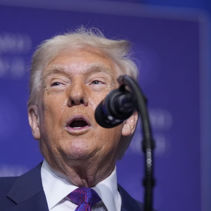 US-Präsident blamiert sich mit einer bizarren Melania-Anekdote 