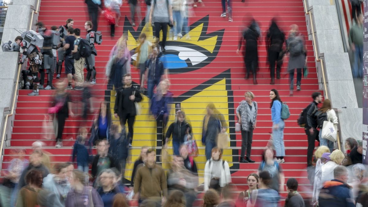 Die Leipziger Buchmesse zieht wieder tausende Besucher an. (Foto)