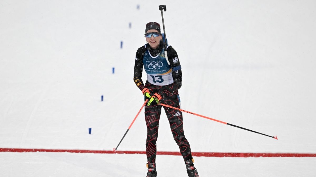 Franziska Preu&szlig; hat ihre Karriere bei den Olympischen Winterspielen beendet. (Foto)