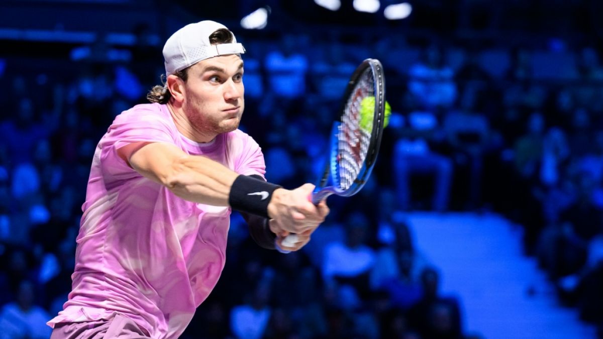 Jack Draper in Aktion, am 27.10.2024. (Symbolbild) (Foto)