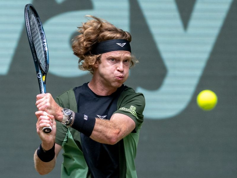 ATP Tennis in Dubai Ergebniss: Tallon Griekspoor gewinnt gegen Andrey Rublev
