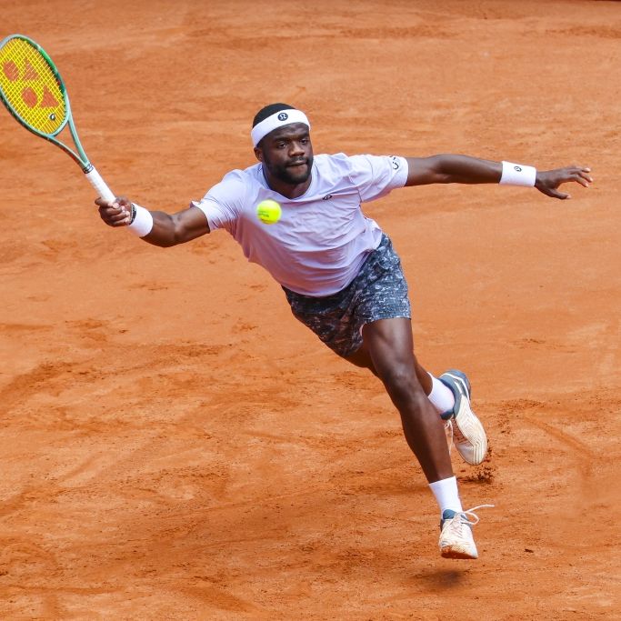 Frances Tiafoe ist in Aktion, am 21.05.2025. (Symbolbild)