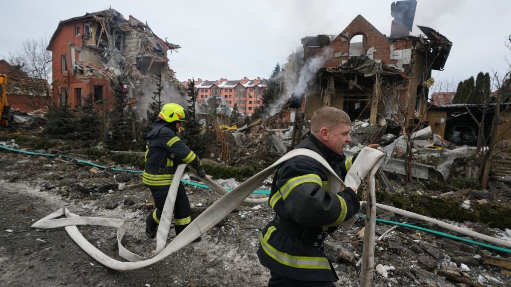 Immer wieder startete Russland in den vergangenen Monaten Drohnenangriffe. Dabei wurden auch Wohnhäuser in der Ukraine getroffen. (Foto)