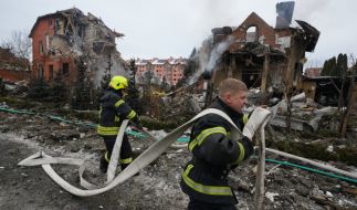 Immer wieder startete Russland in den vergangenen Monaten Drohnenangriffe. Dabei wurden auch Wohnhäuser in der Ukraine getroffen.