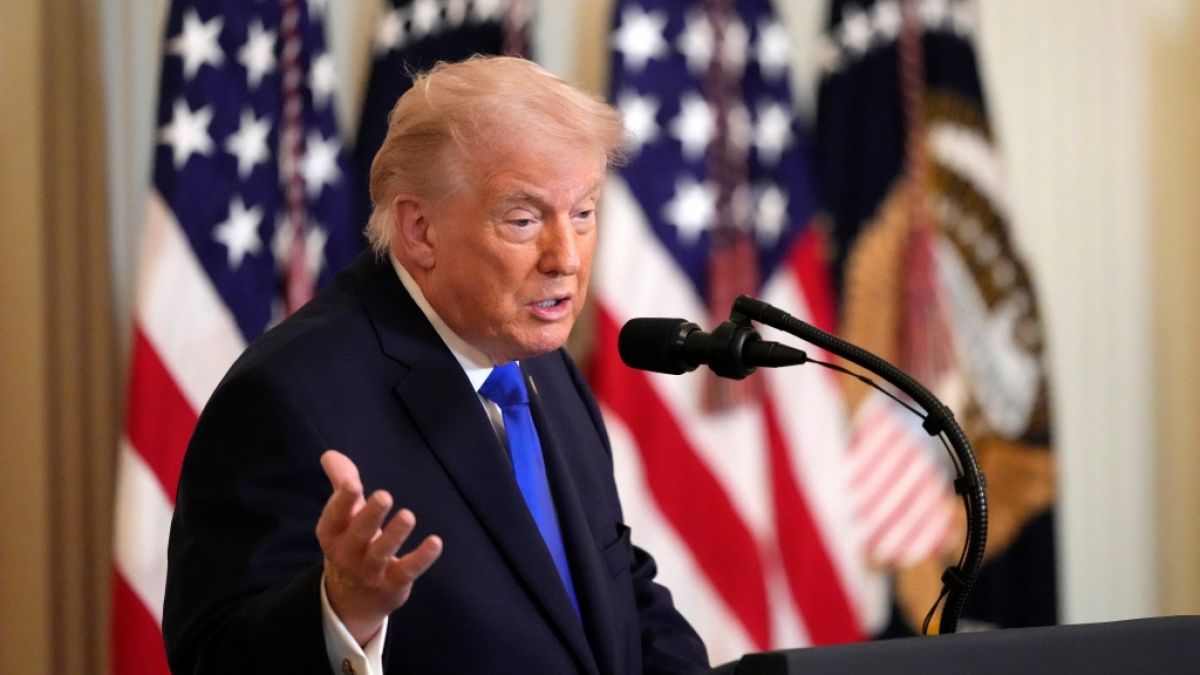 Donald Trump sprach im Wei&szlig;en Haus &uuml;ber den mutma&szlig;lichen Attentatsversuch auf seinem Anwesen Mar-a-Lago. (Foto)