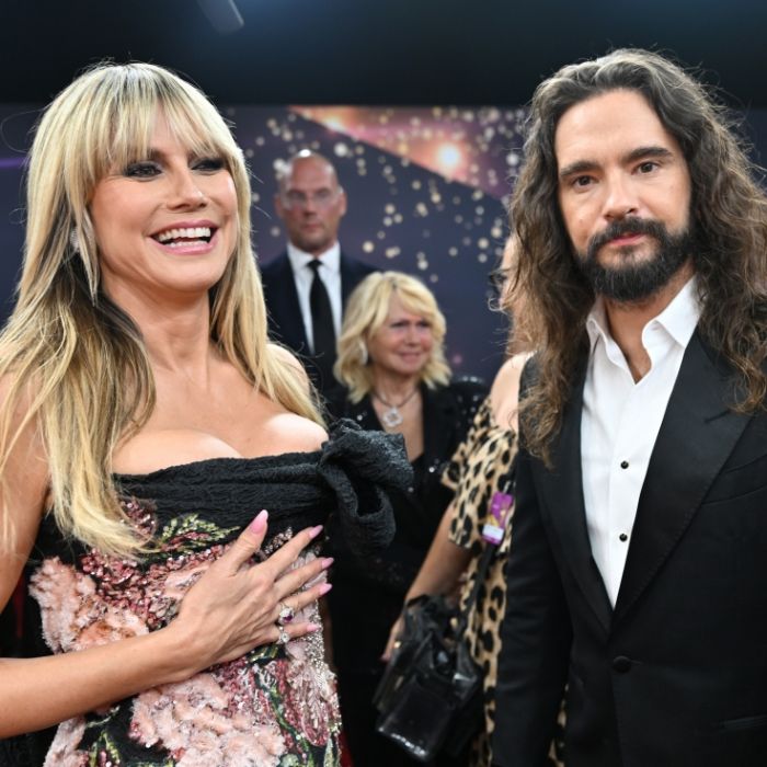 Heidi mit Tom auf Tuchfühlung - altes Foto des Paares im Netz gefeiert