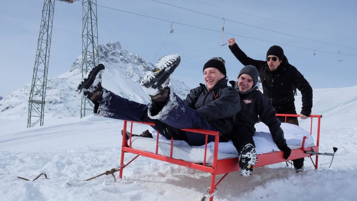 Drau&szlig;en schlafen - Der Bettkampf bei KiKA (Foto)