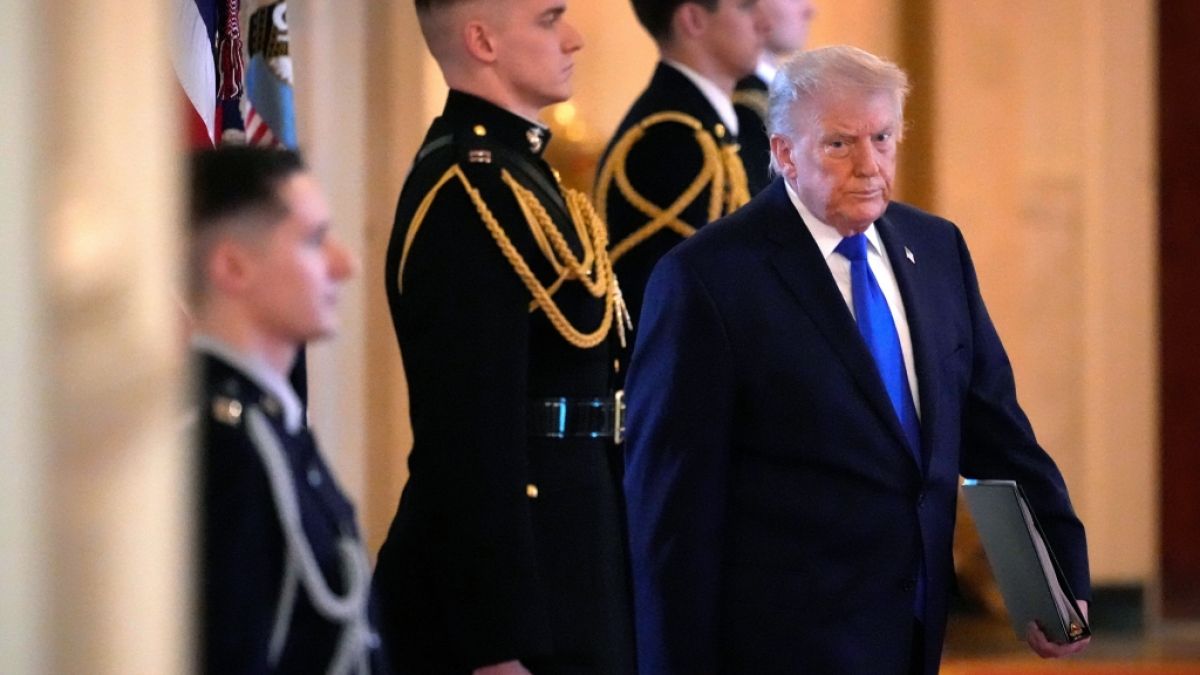 Donald Trumps Auftritt zum "Angel Family Day" wurde in den sozialen Medien kritisch be&auml;ugt. (Foto)