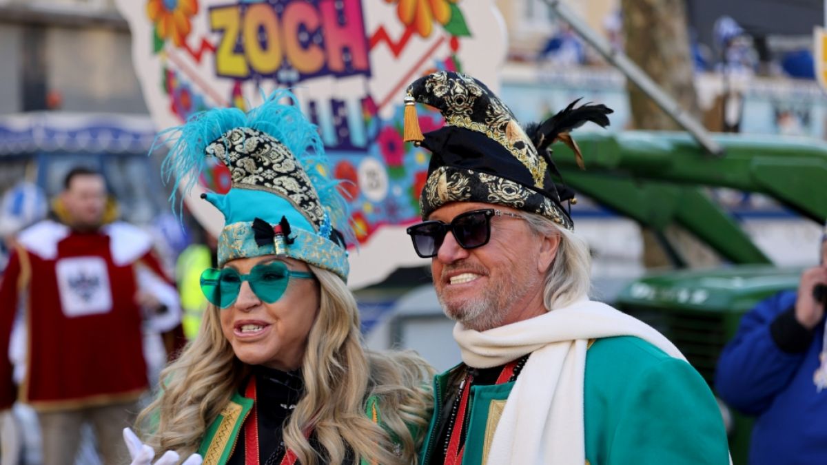 Carmen Geiss mit Mann Robert. (Foto)