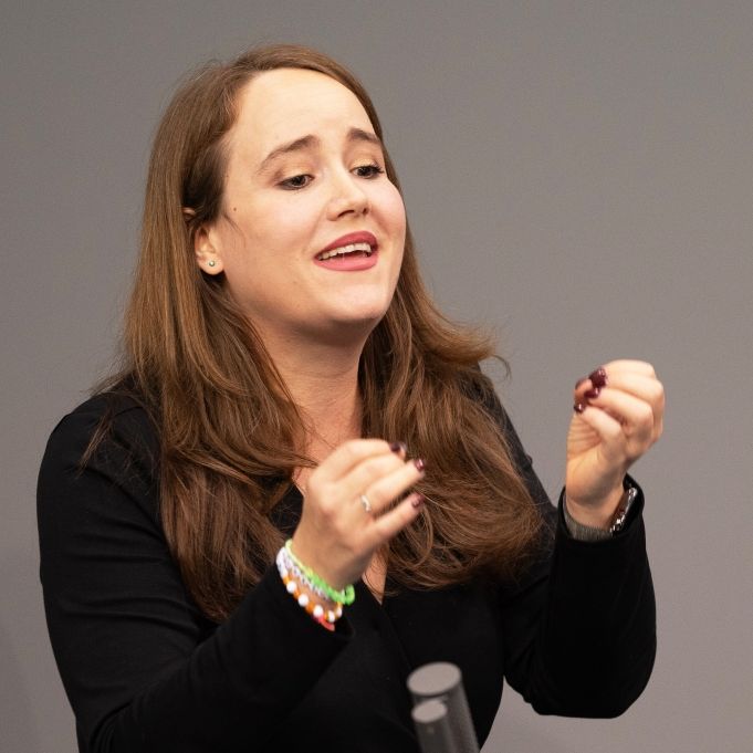 Bekannt für ihre spitze Zunge: Politikerin Ricarda Lang.