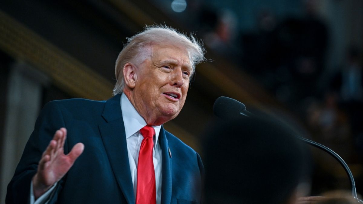 Zeigte sich Donald Trump bei seiner Rede zur Lage der Nation zun&auml;chst bewusst zur&uuml;ckhaltend? (Foto)