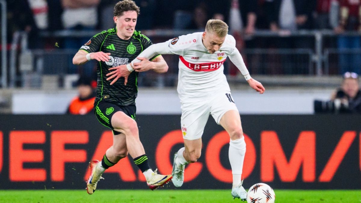 Der VfB Stuttgart hat sich gegen Celtic Glasgow ins Europa-League-Achtelfinale gek&auml;mpft. (Foto)