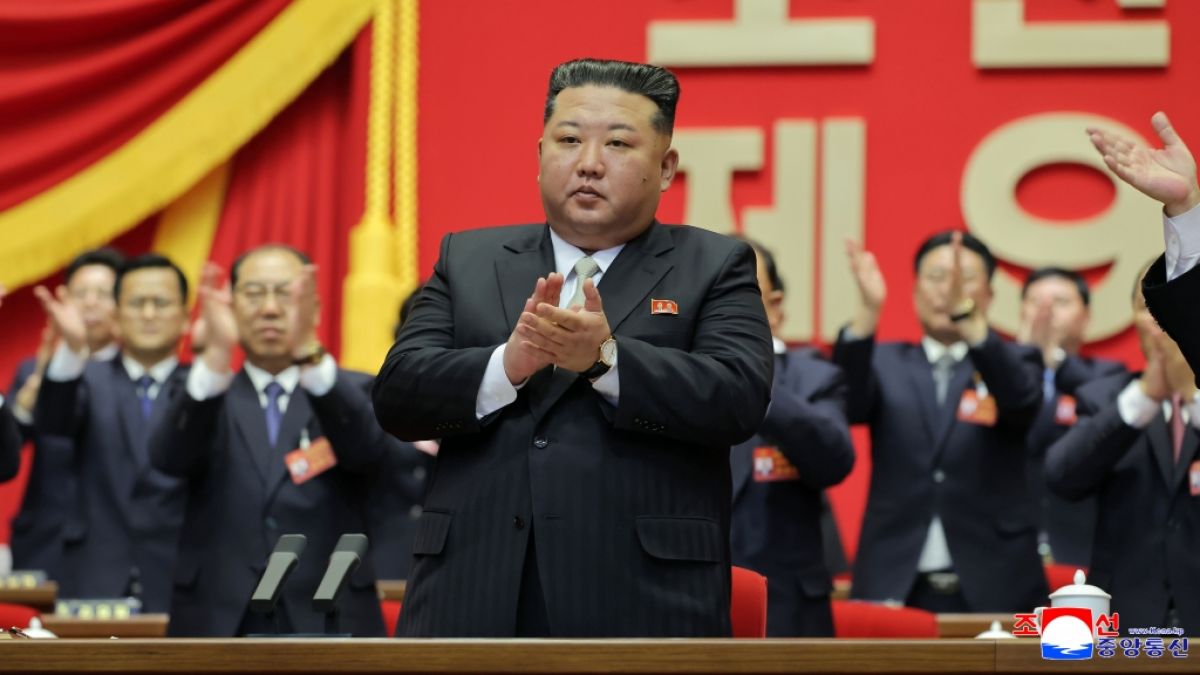 Er wurde als Generalsekret&auml;r der Partei wiedergew&auml;hlt: Kim Jong Un. (Foto)