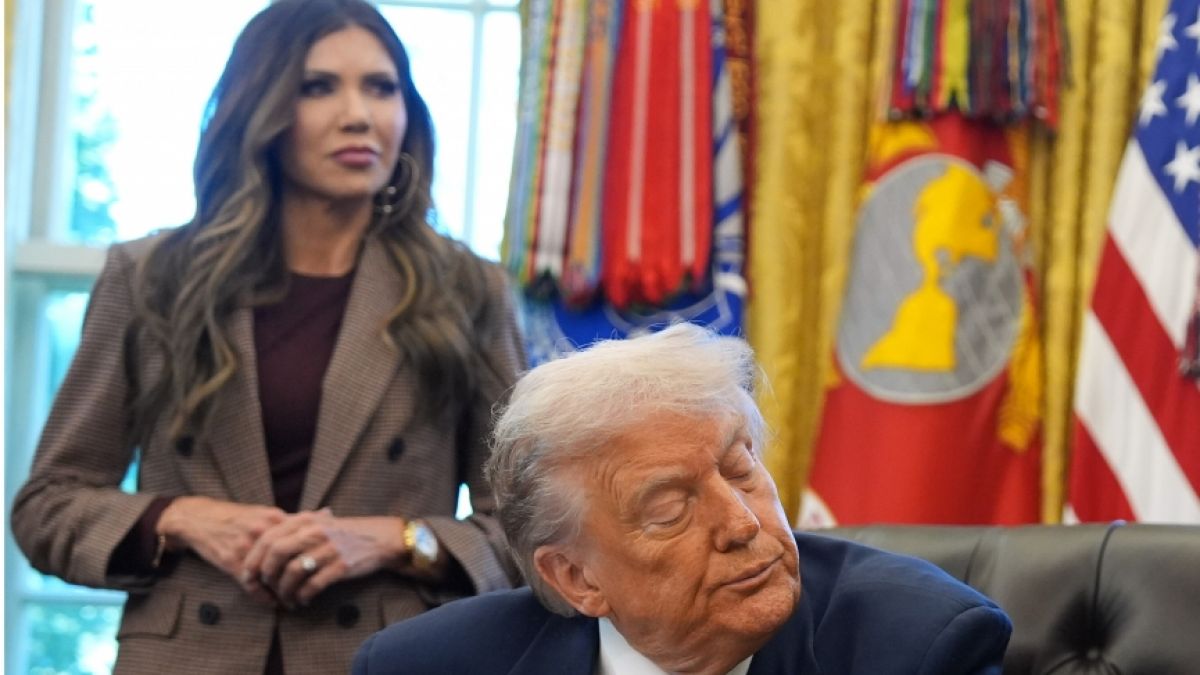 Ganz Washington tuschelt &uuml;ber Noems Aff&auml;re. (Foto)