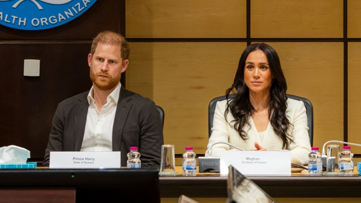 Prinz Harry und Herzogin Meghan bei ihrem Besuch in Jordanien im Auftrag der WHO. (Foto)