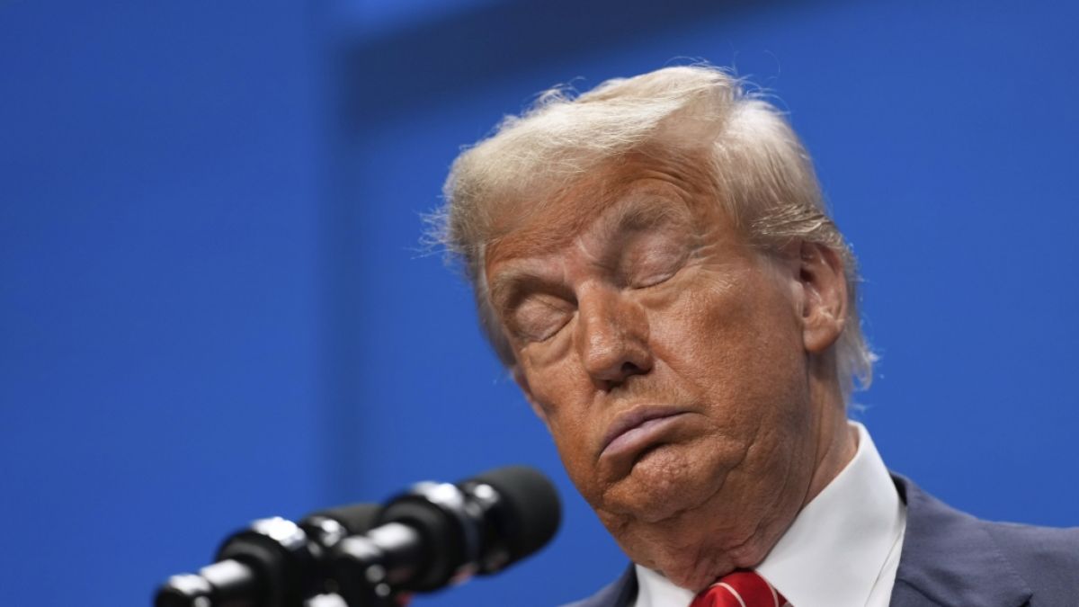 Donald Trump wurde erneut zur Lachnummer. (Foto)