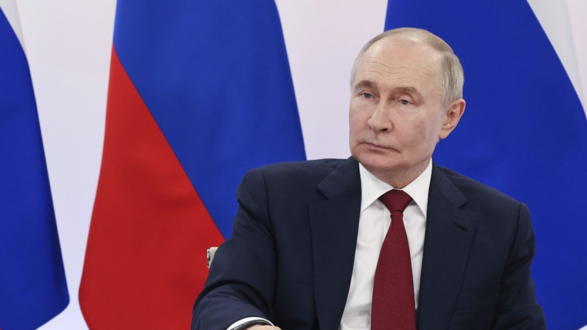 Putin f&uuml;hrt seit Februar 2022 Krieg gegen die Ukraine. (Foto)