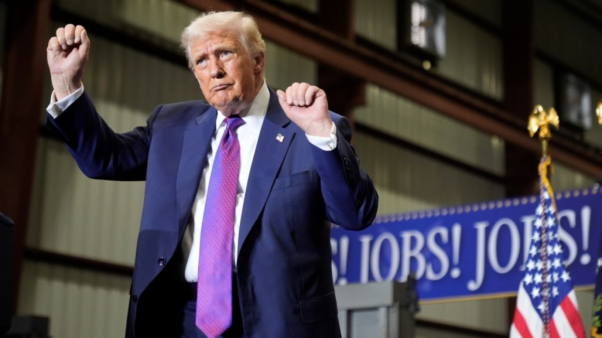 Donald Trump sorgt mit seiner Songauswahl erneut f&uuml;r &Auml;rger. (Foto)