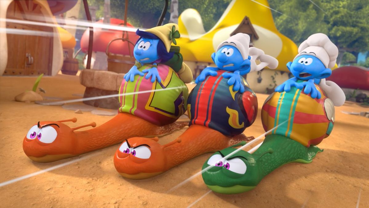 Die Schl&uuml;mpfe bei KiKA (Foto)