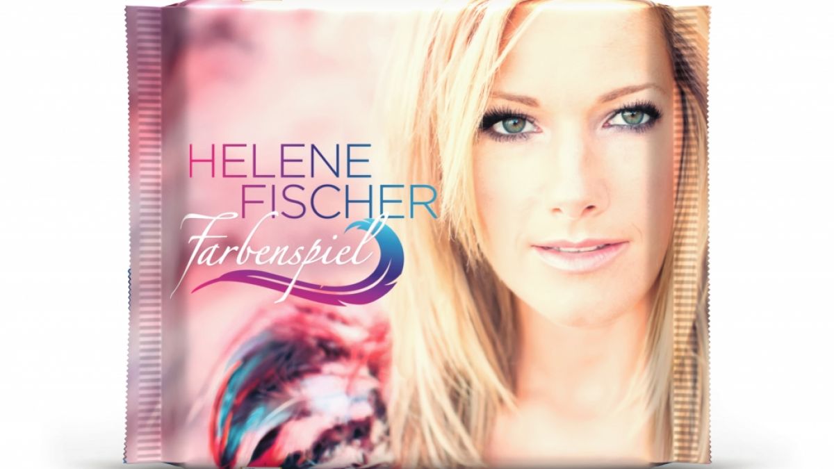 Helene Fischers "Farbenspielt" ziert die neue Limited Edition von Ritter Sport. (Foto)