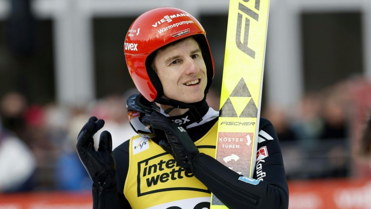 Der deutsche Skispringer Karl Geiger will beim Weltcup in Lahti eine gute Platzierung erreichen. (Foto)