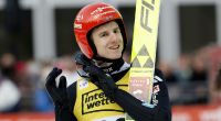 Der deutsche Skispringer Karl Geiger will beim Weltcup in Lahti eine gute Platzierung erreichen.