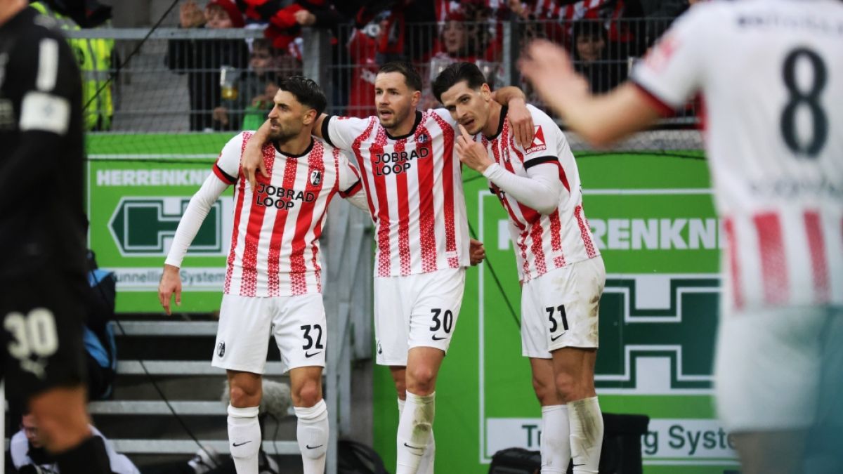 Der SC Freiburg will in der Europa League weiter jubeln. Gegner im Achtelfinale ist KRC Genk. (Foto)