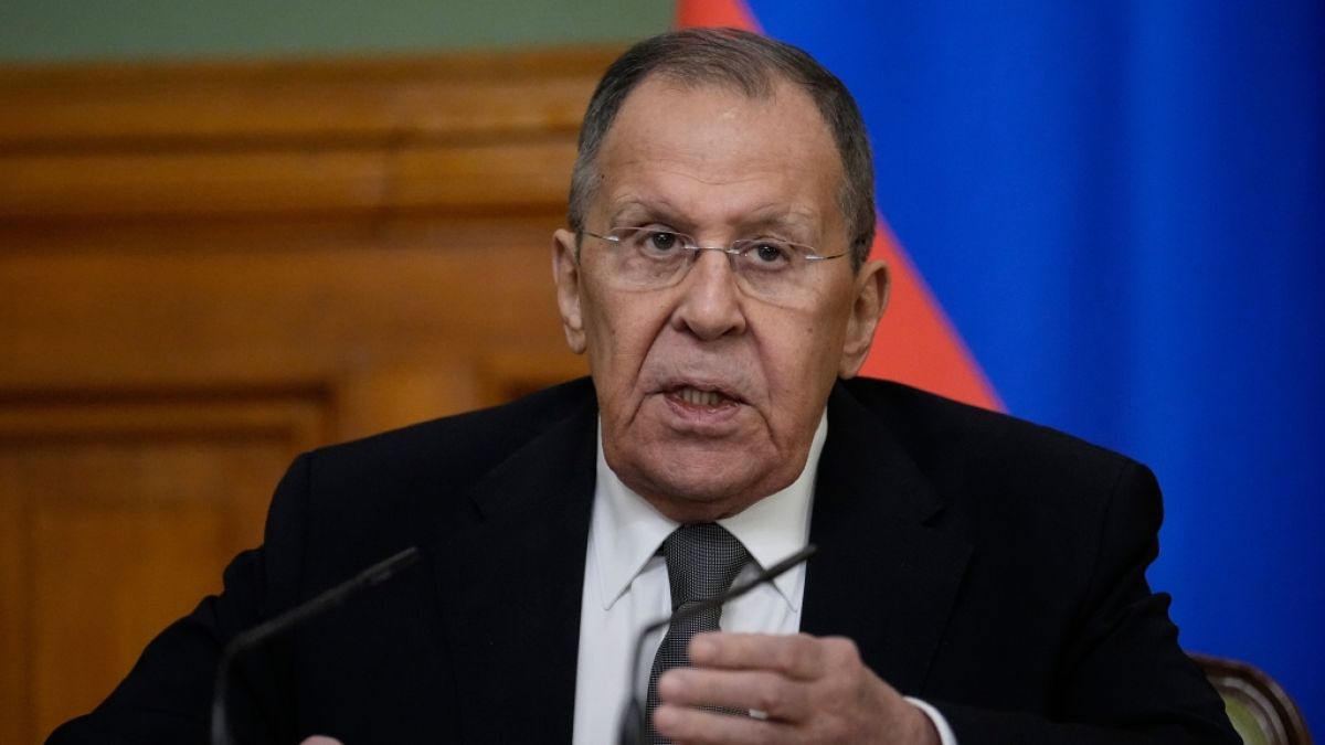 Sergej Lawrow &auml;u&szlig;erte die Sorge, Trump k&ouml;nnte auch Russland angreifen. (Foto)