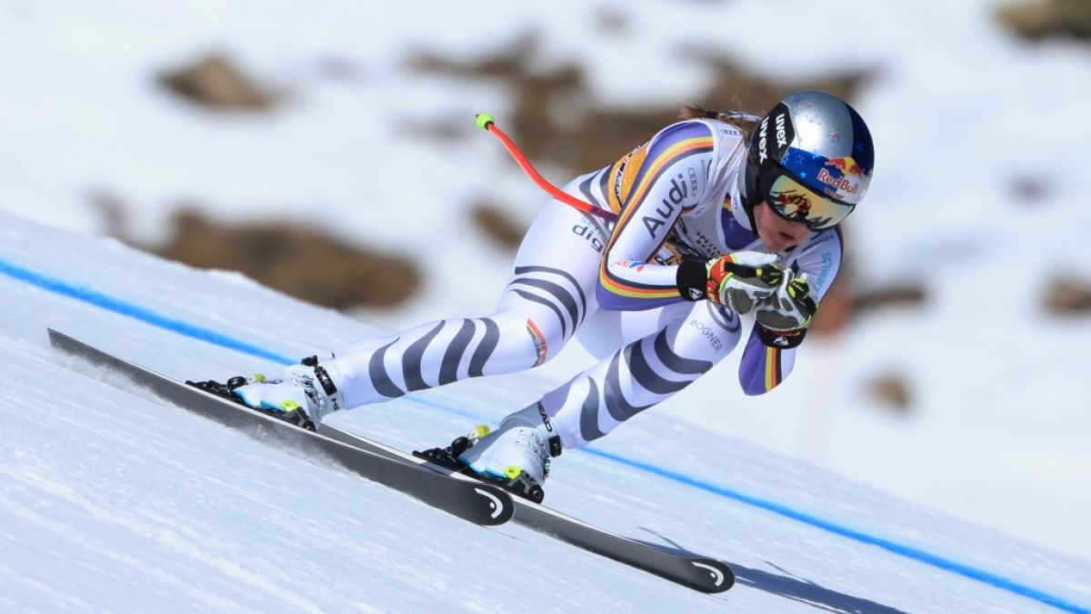 Emma Aicher pr&auml;sentierte sich beim Abfahrts-Weltcup in Val di Fassa erneut in Topform. (Foto)