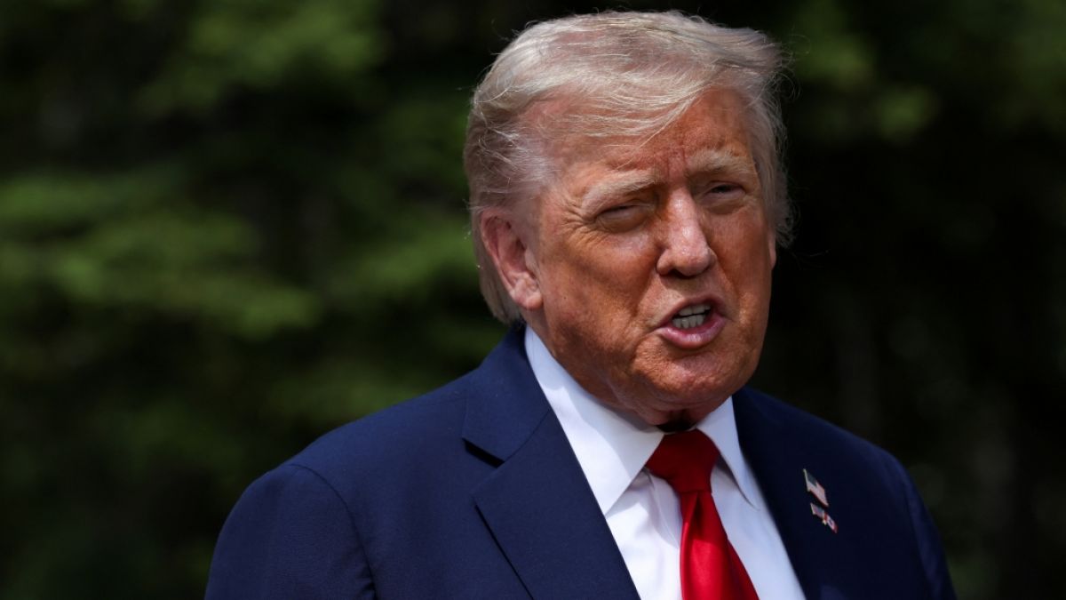 Auf ausl&auml;ndische Staatschefs wie den s&uuml;dafrikanischen Pr&auml;sidenten Cyril Ramaphosa hat Donald Trump nicht den besten Eindruck gemacht. (Foto)