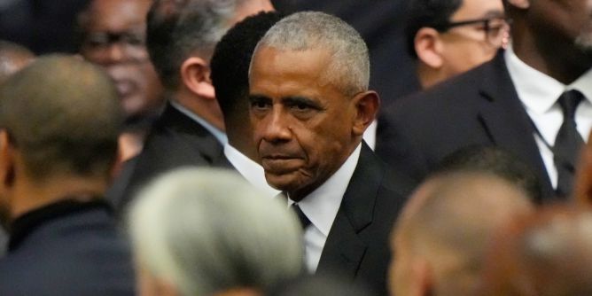 Barack Obama den Tränen nahe