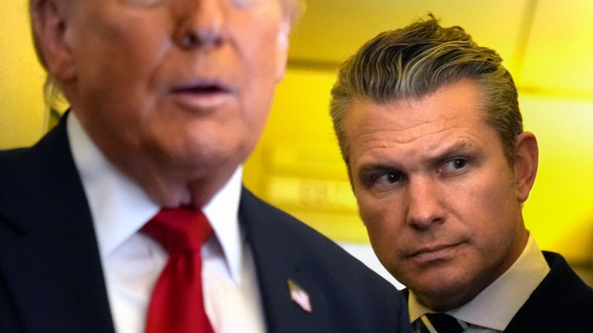 Ein US-Moderator nahm Pete Hegseth ins Kreuzverh&ouml;r. (Foto)