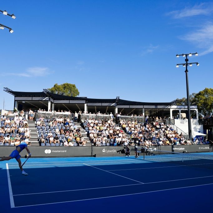Tennis in Aktion bei den Australien Open, am 18.01.2026. (Symbolbild)