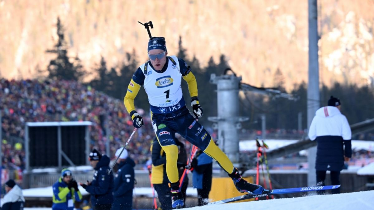 Wie schl&auml;gt sich der Schwede Sebastian Samuelsson beim Biathlon-Weltcup in Otep&auml;&auml;? (Foto)