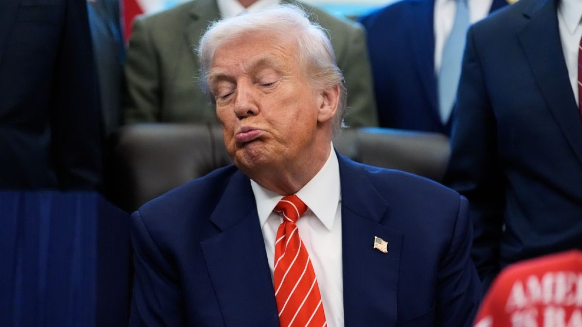 Donald Trump soll von den Florsheim-Schuhe besessen sein. (Foto)